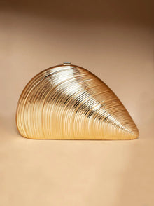 Designer Gold Acrylic Clutch