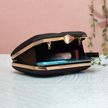 Abstract Face Art Printed Clutch