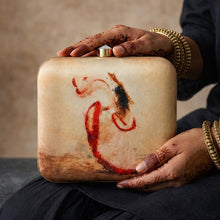 Ethereal Motion Printed Clutch