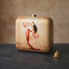 Ethereal Motion Printed Clutch
