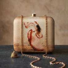 Ethereal Motion Printed Clutch
