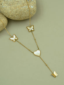 Fluttering Heart Y-Pendant