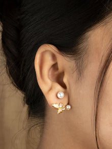 Twilight Hearts - Dual Drop Earrings