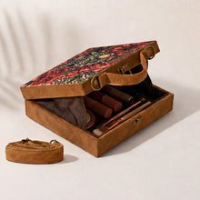 Tiger Printed Suitcase Style Clutch