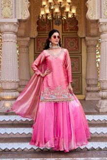 Designer Fendy Lehenga Choli Set With Moti, Thread & Sequence Embroidery