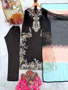 Luxe Kaftan with Embroidered work