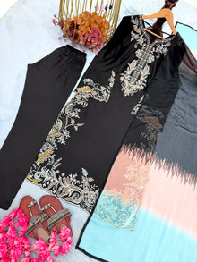 Luxe Kaftan with Embroidered work