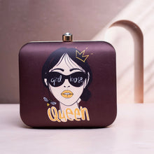 Girl Boss Printed Clutch