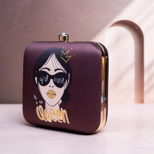 Girl Boss Printed Clutch