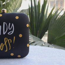 Lady Boss Black Clutch Bag